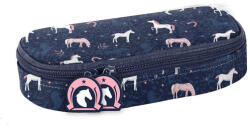 PASO Lovas ovális tolltartó - sötétkék (PP24HR-013) (PP24HR-013)