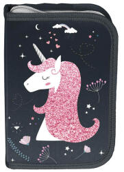 PASO Unikornis felszerelt kihajtható tolltartó - kék-rózsaszín (PP24UC-P001) (PP24UC-P001)