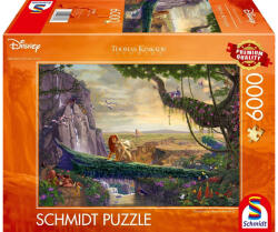 Schmidt Spiele 6000 db-os puzzle - Disney - The Lion King - Return to Pride Rock, Thomas Kinkade (57396) (57396)