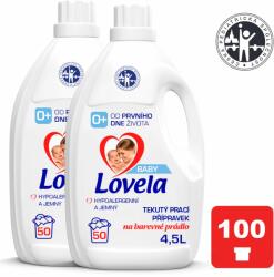 Lovela Baby folyékony mosószer színes ruhákhoz, 2×4, 5 l (100 mosás)