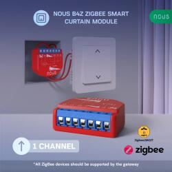 Nous Modul inteligent pentru automatizare perdele sau draperii Nous B4Z ZigBee Smart Curtain module, compatibil Tuya (B4Z)