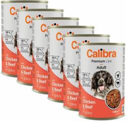 Calibra Calibra Dog Premium Adult with Chicken & Beef 6 x 1240 g