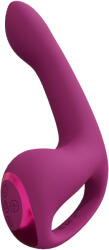 VIVE Riko Triple Motor Thumper with Advanced Finger Motion & Pulse Wave Stimulator Pink Vibrator