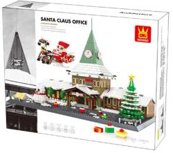 WANGE Télapó Háza Rovaniemi - Finnország | 2180 db építőkocka | építőjáték | WANGE 6218 (6218)