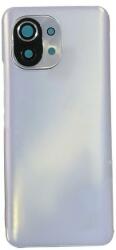 550500014W1L Xiaomi Mi 11 Fehér Akkufedél hátlap, kamera lencse (550500014W1L)