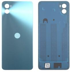  tel-szalk-19297058570 Motorola Moto E22s Kék akkufedél hátlap, burkolati elem, ragasztóval (Arctic Blue) (tel-szalk-19297058570)