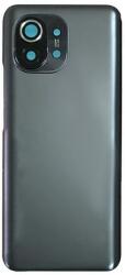 550500014W1L Xiaomi Mi 11 Fekete Akkufedél hátlap, kamera lencse (550500014W1L)