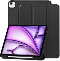 Tablettok iPad Air 13 (2024, 13 coll) - fekete smart case, ceruza tartóval