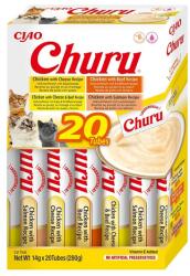 INABA Churu Variety Chicken&Beef csirke és marhahús macskáknak multibox 20x14 g (280 g)