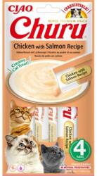 INABA Churu Chicken with salmon 4x14g csirke lazaccal a macskának