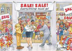 Jumbo 00018 - Wasgij Akció - 1000 db-os puzzle (JUM00018)