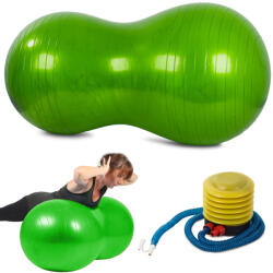  Dupla fitness labda, 40 cm, zöld (v14285_Z)