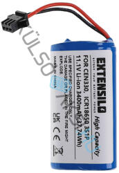 VHBW Pótakkumulátor - 3400mAh, 10.8V, Li-Ion (WB-888400902)