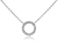 Moon Diamonds Fehér arany nyaklánc - 20-00158-1255F (20-00158-1255F)