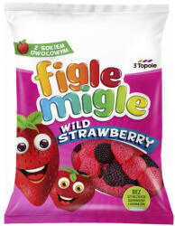 Figle Migle gumicukor szamóca 80 g