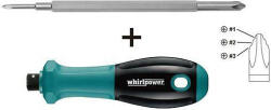 WHIRLPOWER Whirlpower® csavarhúzó 96-8402, 1/4 ", 150mm, QuickBit, 4in1 (2250456)