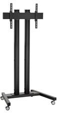 Vogel's TD1864 gurulós állvány kijelzőkhöz, 180cm, fekete (TD1864BK)