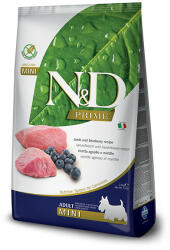 N&D Prime Adult mini lamb & blueberry (bárány-áfonya) száraz kutyatáp 7kg