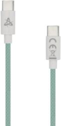 SBOX TYPE-C-1-G , USB-TYPE-C (apa) - USB TYPE-C (apa), 1m, zöld - 60W