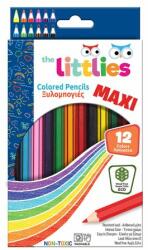 The Littlies Creioane colorate XL The Littlies 12 culori/set (DK000646758)