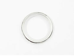  Set 10 bucati inele cu teflon pentru bara galerie de 19mm, argintiu (3669)