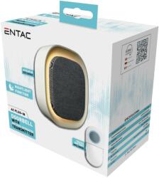 Entac Sonerie fără fir, funcție lumină de veghe IP44 Entac -priză, baterie