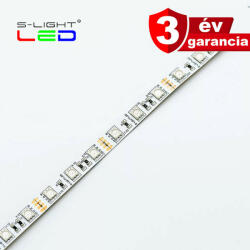  SL-RGB-5050WN60, RGB LED szalag (60LED/m, IP20, 12V)