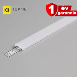  Topmet "C" klikk opál LED profil fedél