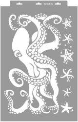 MyWall Polip stencil - Festő - 38x60 cm maxi