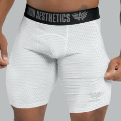 Iron Aesthetics Funkcionális rövidnadrág Iron Aesthetics Evolution, fehér: M Fehér