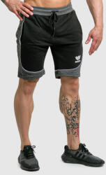 Iron Aesthetics Férfi rövidnadrág Iron Aesthetics Piping, fekete: 2XL Fekete
