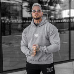 Iron Aesthetics Férfi kapucnis pulóver Iron Aesthetics Movex, szürke: S Szürke