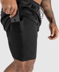 Iron Aesthetics Funkcionális short Iron Aesthetics Stretch 2in1, fekete: S Fekete