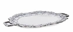Bizzotto Set 4 platouri aluminiu 33x20.5x2 cm (0187110) Tava