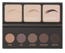 Cupio Paleta cu 5 farduri de sprancene Brow-Me! Fab5