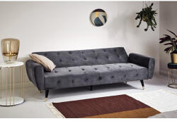  Canapea Glamour 219x84x81 cm Rabatabila Dark Grey (cod AF 2497) (C90-6337) Canapea