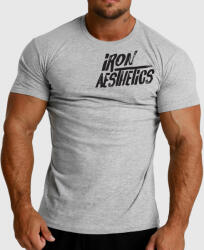 Iron Aesthetics Tricou fitness pentru bărbați Iron Aesthetics Splash, gri: Gri L (P2015A12072)