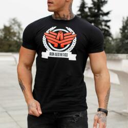 Iron Aesthetics Tricou fitness pentru bărbați Iron Aesthetics Triumph, negru: Neagră L (P1254A7861)