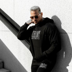 Iron Aesthetics Hanorac pentru bărbați Iron Aesthetics Swaggie, negru: Neagră S (P2426A13947)