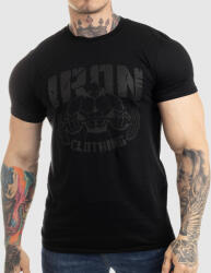 Iron Aesthetics Tricou Ultrasoft IRON MAN, black on black: Neagră XL (P1626A9956)
