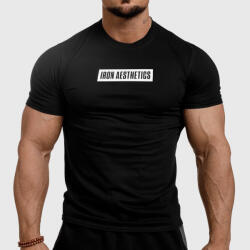 Iron Aesthetics Tricou fitness pentru bărbați Iron Aesthetics Boxed, negru: Neagră 2XL (P1966A12035)