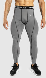 Iron Aesthetics Colanți sport pentru bărbați Iron Aesthetics Dry Cool, gri: Gri XS (P2363A13621)