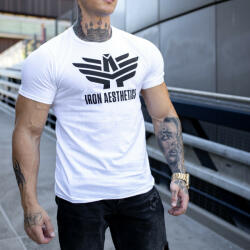 Iron Aesthetics Tricou Ultrasoft Iron Aesthetics W&B, alb: Albă S (P994A6323)