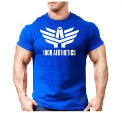 Iron Aesthetics Tricou Ultrasoft Iron Aesthetics, albastru: Albastră XXL (P945A6035)