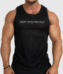 Iron Aesthetics Maiou funcțional pentru bărbați Iron Aesthetics Sporty, negru: Neagră 2XL (P2041A12216)