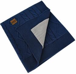 Eko Kasmír takaró szőrme béléssel Jeans 100x80 cm - feedo