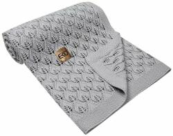 Eko Bambusz takaró Light Grey 80x100cm - feedo - 10 890 Ft