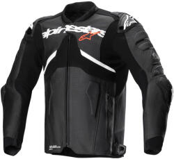 Alpinestars Geacă moto din piele - Alpinestars Atem V5 - Black/White (3106524/12)