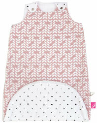 Motherhood ANYASÁG Vak spací 2v1 ZIP-A-Round Beige muszlin Pink Classics 3-18m 0, 5 tog