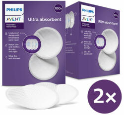 Philips Egyszer használatos melltartóbetétek 2x100 db